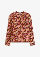 Longsleeve met bloemenprint, bonprix