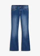 Flared jeans met low waist, bonprix