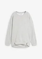 Oversized sweater met splitten, bonprix