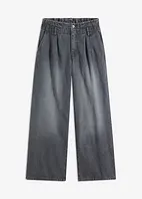 Wide leg jeans met high waist, bonprix