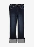 Straight jeans, mid waist, comfortabele band, bonprix