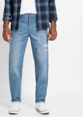 Mode Spijkerbroeken Stretch jeans bpc bonprix collection Stretch jeans groen casual uitstraling 
