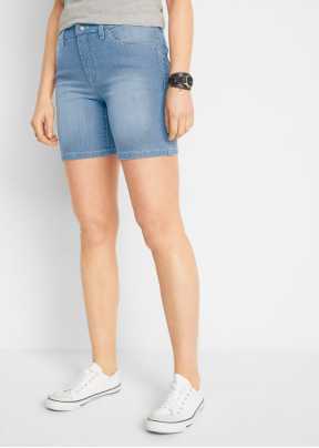 Handvest Succes Rose kleur Jeans shorts dames online | Korte spijkerbroeken | bonprix