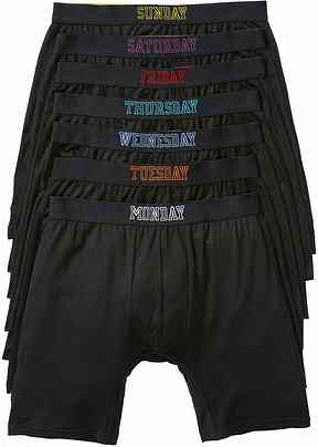 Pack of 4 Long Boxer Shorts by bonprix