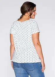 Zwangerschapsshirt (set van 2) met biologisch katoen, bonprix