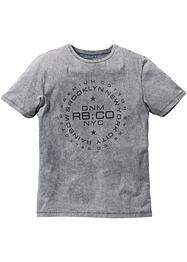 Huidvriendelijk T-shirt van katoen, slim fit, RAINBOW