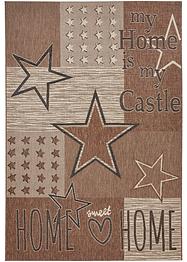 Binnen- en buitenkleed met sterren en statement, bpc living bonprix collection