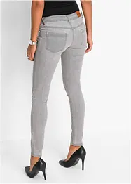 Skinny stretch jeans, mid waist, bonprix