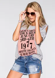 Shirt met cut-outs, bonprix