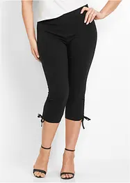 Capri legging met rijgkoordjes, bonprix