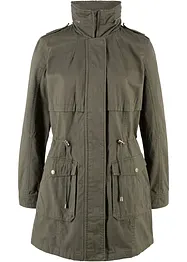 Katoenen parka met jersey voering, bonprix