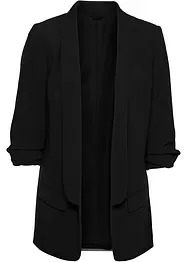 Lange blazer met gedrapeerde mouwen, bonprix