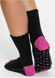 Dames sokken (5 paar) met biologisch katoen, bpc bonprix collection