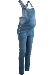 Zwangerschaps denim tuinbroek, straight, bonprix