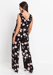 Jersey jumpsuit met bloemen, BODYFLIRT