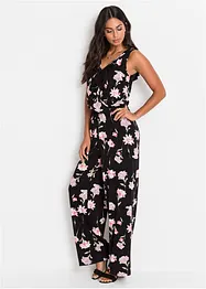 Jersey jumpsuit met bloemen, BODYFLIRT