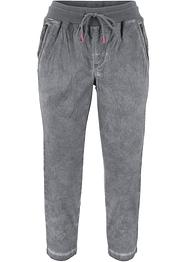 3/4 broek met contrasterende strikkoordjes, bpc bonprix collection