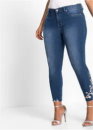 Jeans met borduursel, bonprix