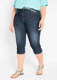 Mid waist stretch jeans, straight, bonprix