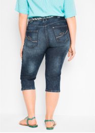 Capri comfort stretch jeans in used look met comfortband, bpc bonprix collection
