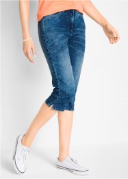 Capri comfort stretch jeans in used look met comfortband, bpc bonprix collection
