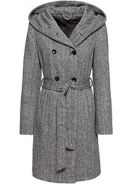 Korte coat met wol, John Baner JEANSWEAR