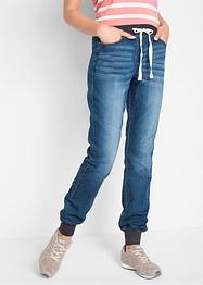 Boyfriend stretch jeans met comfortband, bpc bonprix collection