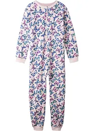 Meisjes pyjama onesie van biologisch katoen, bonprix