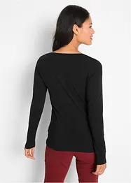 Longsleeve met ronde hals, bonprix