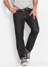 Loose fit jeans van stevig denim, straight, John Baner JEANSWEAR