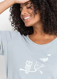 Capri pyjama met korte mouwen (2-dlg.), bonprix