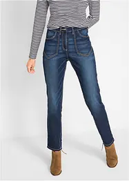 Slim fit stretch jeans, high waist, bonprix