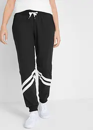 Sweatpants met tapes, bonprix