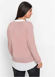 Trui met blouse-inzet, bonprix