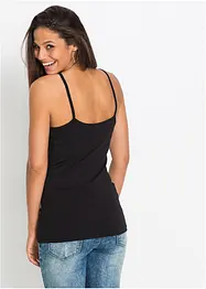 Top met spaghettibandjes (set van 2), bonprix