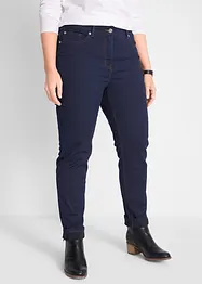 Slim fit jeans met mid waist en comfortband, bonprix