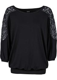 Oversized shirt met kant, BODYFLIRT