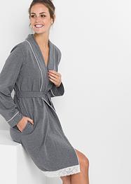 Badjas van shirtstof, bpc bonprix collection
