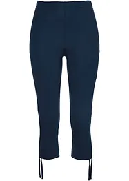 Capri legging met rijgkoordjes, bonprix