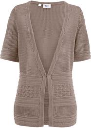 Vest van ajour, halflange mouw, bpc bonprix collection
