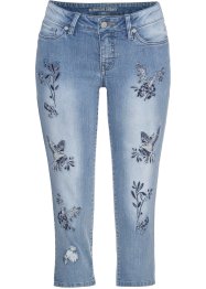 Capri jeans met borduursel, RAINBOW