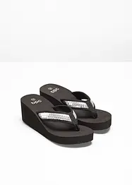 Sleehak slippers, bonprix