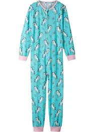 Pyjama onesie van biologisch katoen, bonprix