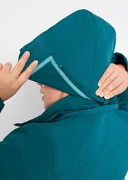 Lange softshell jas, waterafstotend, bonprix