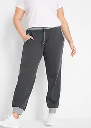 Joggingbroek met contrastkleurige boorden, bonprix