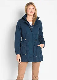 Katoenen parka met jersey voering, bonprix