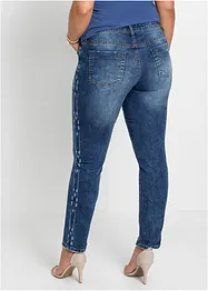 Skinny stretch jeans met mid waist, bonprix