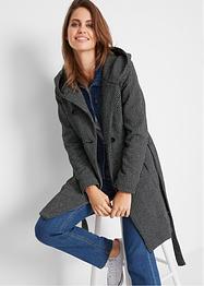 Korte coat met wol, John Baner JEANSWEAR