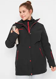 Lange stretch softshell jas, waterafstotend, bonprix