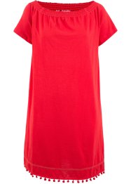 Jersey jurk met carmenhals, bpc bonprix collection